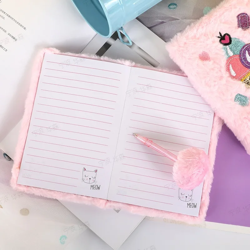 Kawaii B6, дневник, плюшевый блокнот и журнал, милый, Снова в школу, записная книжка, линия, планировщик, органайзер, корейский, настольная книга для путешествий
