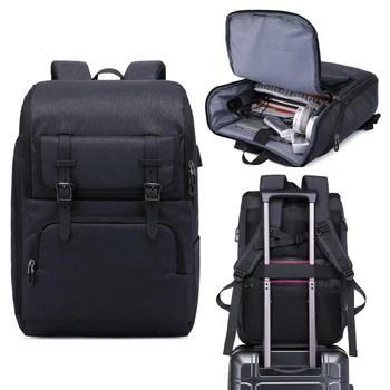 

2020 new men's trendy backpack USB interface outdoor travel bag casual backpack fashion portable business computer bag