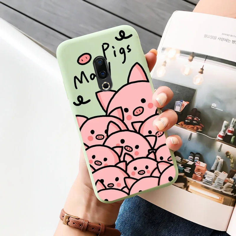 cases for meizu belt TPU Shell Black Soft For Meizu 16 Case Personality Tide Shell For Meizu 16 Plus Case Cartoon Cute Trend Shell For Meizu 16 Case meizu phone case with stones craft Cases For Meizu