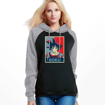 

Dragon Ball Sweatshirts Hot Sell Anime Dragonball Zbz Son Hoodies Women Japan Anime Pullover Female Harajuku Casual Streetwear