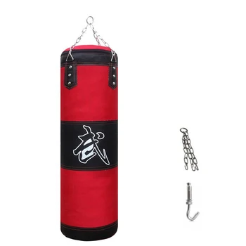 

Heavy Punch Bag UnFilled Boxing Set MMA Training Workout Bracket Chain Hook New