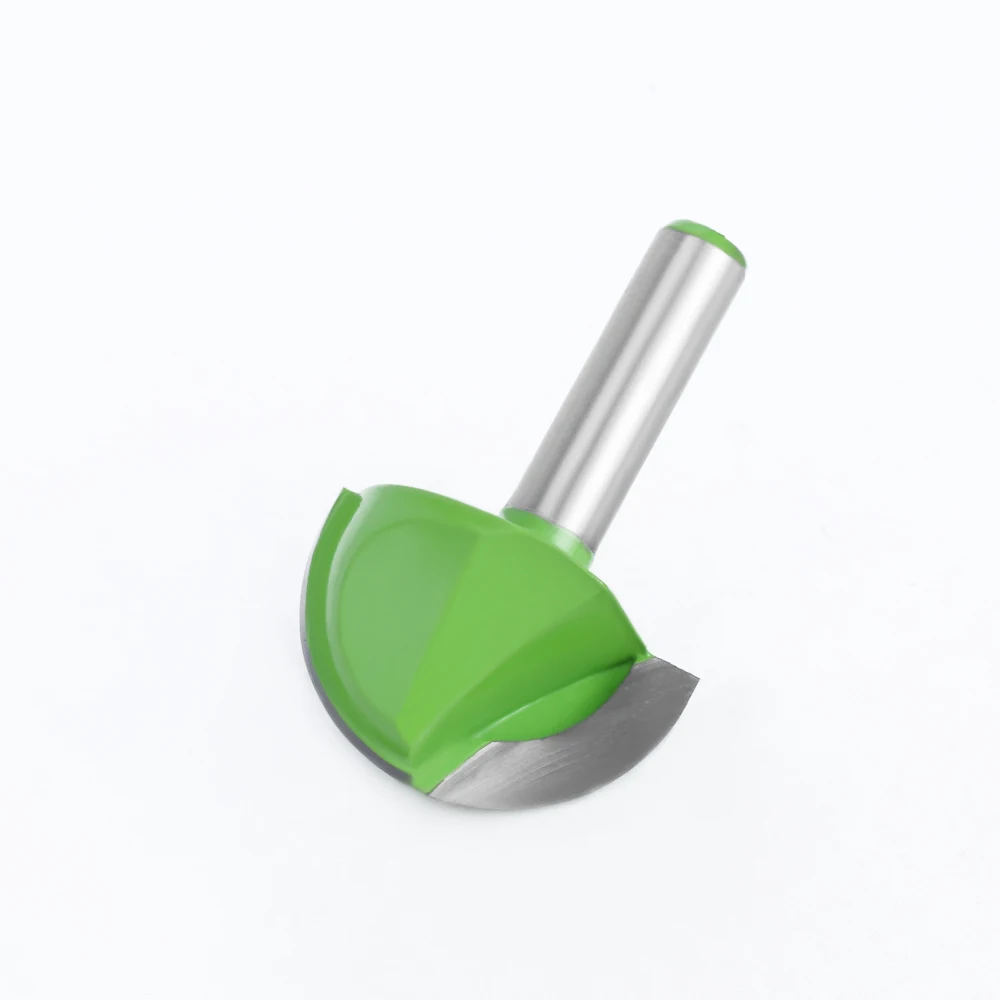 LA VIE 1pc 8mm Shank Ball Nose End Mill Round Nose Cove CNC Milling Bit Radius Core Box Solid Carbide Router Bit Tools