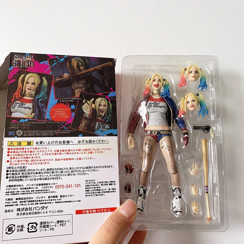 SHF DC сексуальный отряд самоубийц Харли Квинн экшн фигурка игрушки кукла на