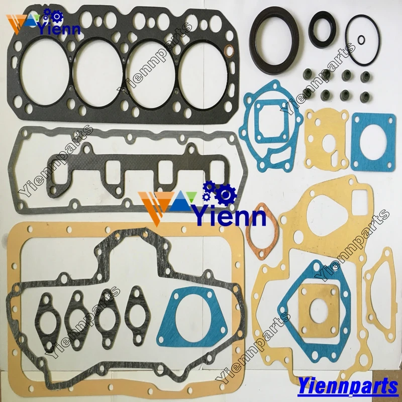 Комплект прокладок для Mitsubishi K4N Overhual 30H94 01040 с прокладкой головки MM438680 экскаватора