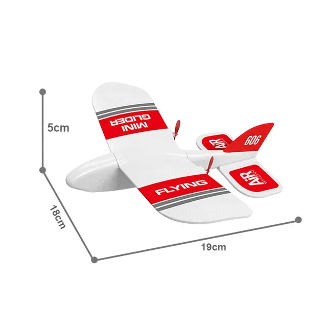 KF606 EPP Foam Glider RC Airplane Flying Aircraft 2.4Ghz 15 Minutes Fligt Time Foam Plane Toys For Kids Gifts 6