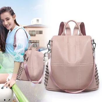 

Travel backpacks bags for women 2020 New Leather backpack women Bookbag Pokemon Designer women shoulder bag Mini backpack purse