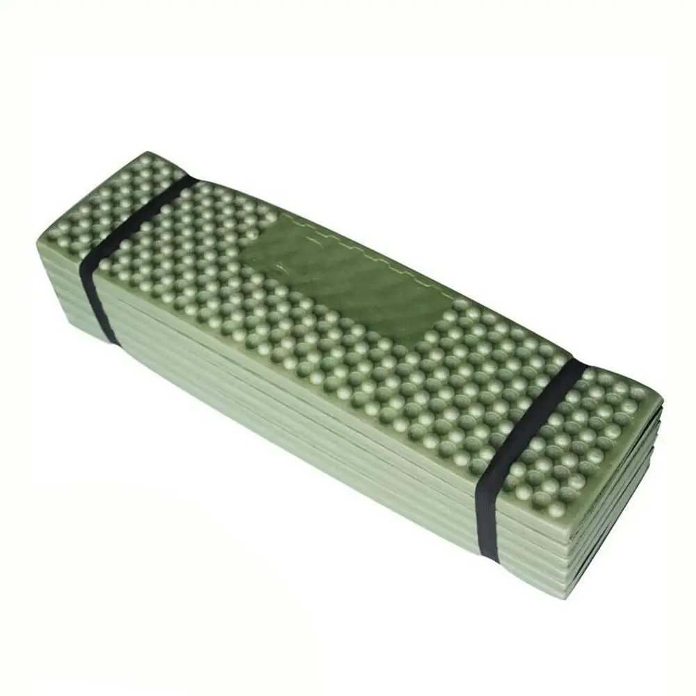 Green Large Size Походный коврик складной надувной пенопластовый Матрас Подушка на сиденье для наружного туризма палатка пляжный коврик для пикника Коврик для сна влагостойкий - Цвет: Green Large Size