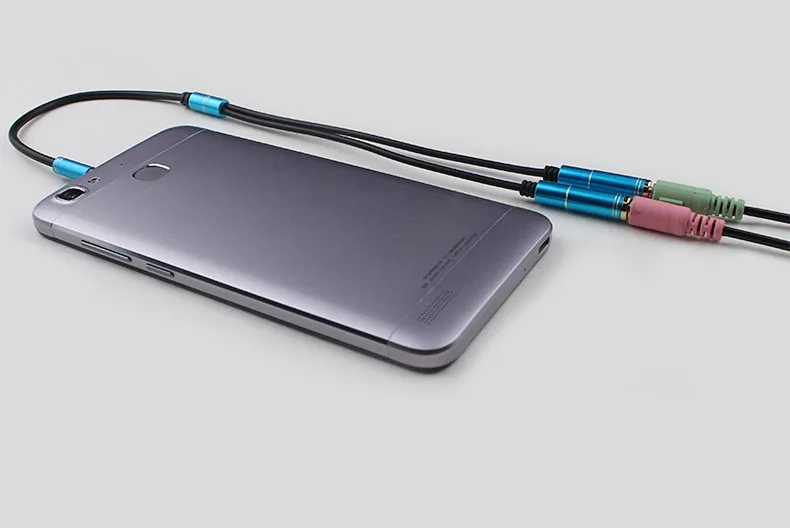 3 5mm Mic Headphone Splitter Audio Cable 3 5mm splitte Aux Cable Cord for Computer Microphone Cellphone splitter for headphones