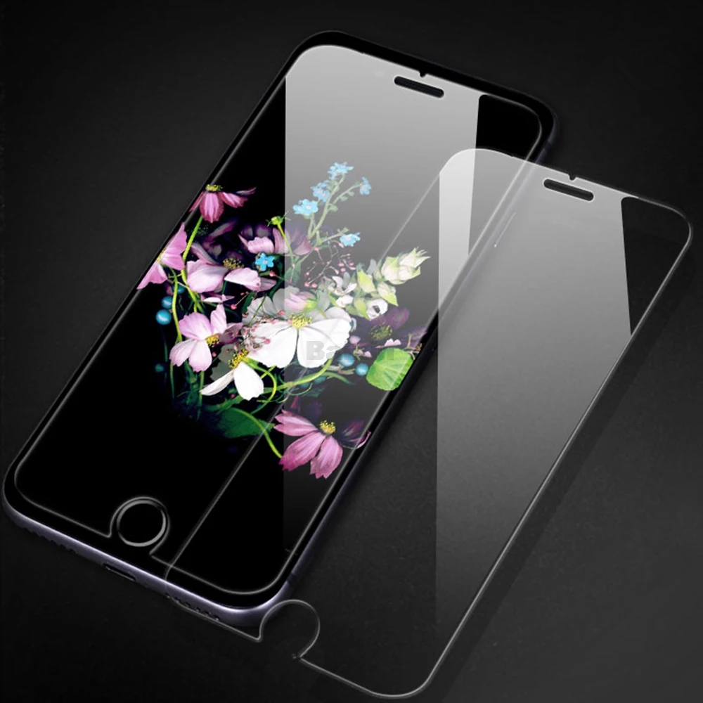 9H HD закаленное стекло для iphone 6 6S 7 8 Plus X XS Max XR защитная пленка на переднюю панель 4 4S