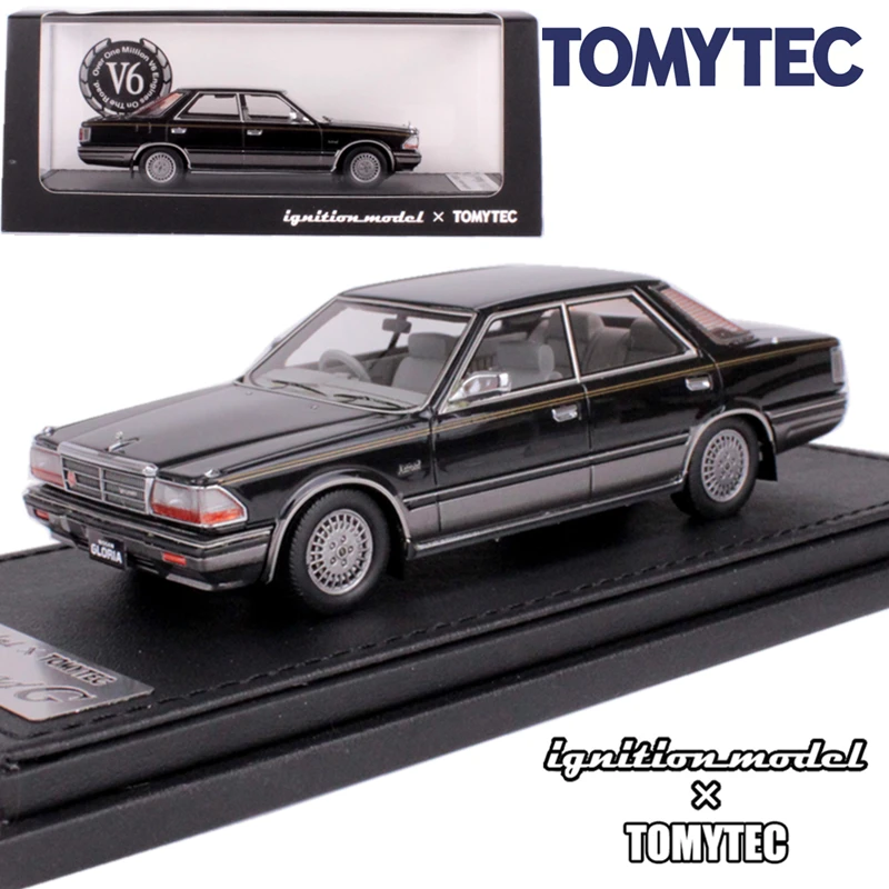 Винтажная модель зажигания Tomica Limited X Tomytec T IG4315 Nissan Глория Y30 Astroad G 1/43 черная