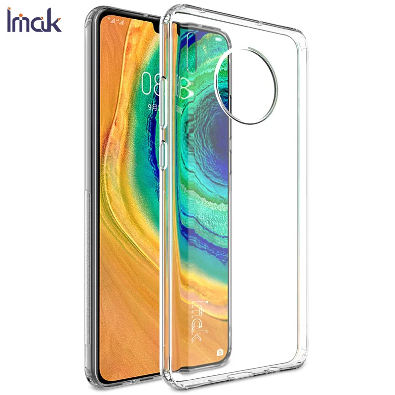 Чехол с подушкой безопасности для Huawei Mate30 Mate 30 Pro мягкий ТПУ прозрачный