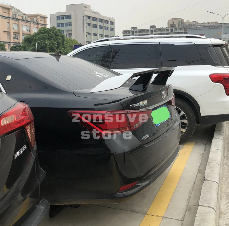 Использовать для Toyota Crown спойлер 16 17 18 19 лет ABS пластик Материал заднее декоративное крыло EX стиль GT Спортивные Аксессуары