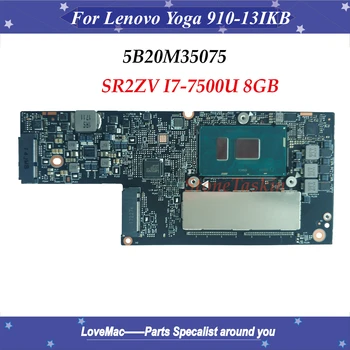

Original FRU:5B20M35075 For Lenovo Yoga 910-13IKB Laptop motherboard CYG50 NM-A901 SR2ZV I7-7500U 8GB RAMs Fully Tested