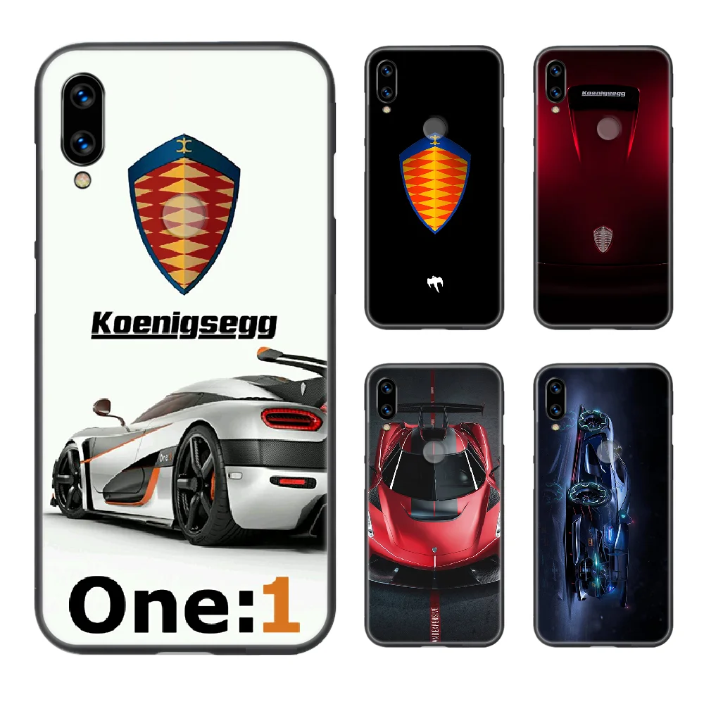 Чехол Koenigsegg для телефона в спортивном автомобиле корпус XIAOMI Redmi 7a 8a S2 K20 NOTE 5 5a 6 7 8 8t