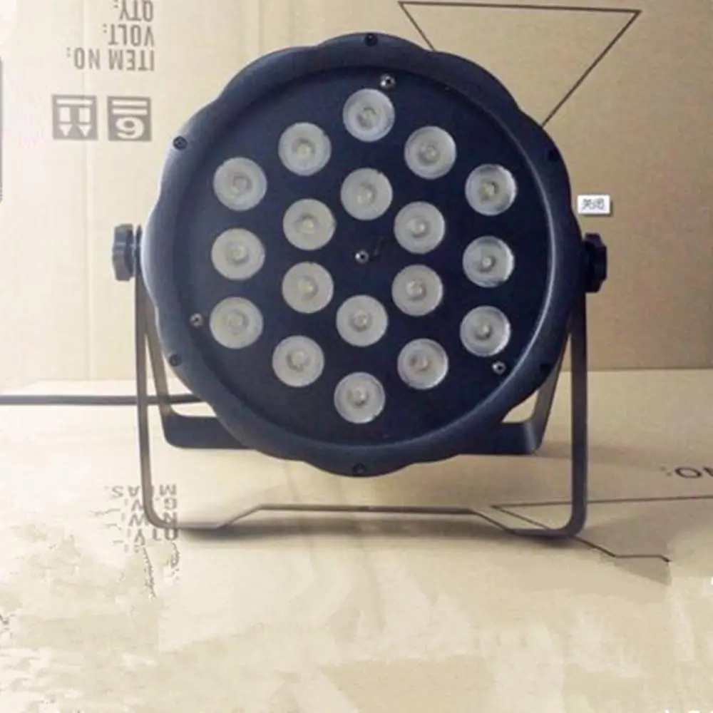 

LED Par 18x8W RGBW 4IN1 LED Luxury DMX Led Flat Par Lights dj LED Flat Par 18x8W Wash Light