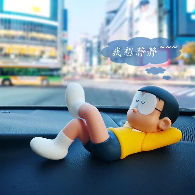 Милый Doraemon Nobi Nobita фигурка ПВХ Коллекция Модель Спящая игрушки Детские подарки