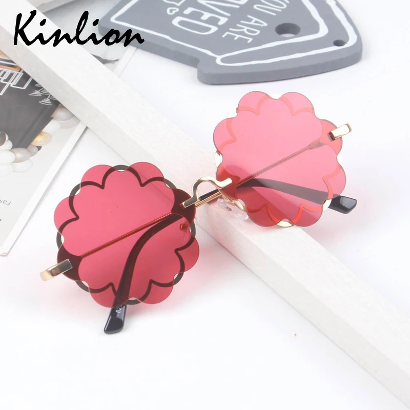 Kinlion, винтажные, негабаритные, детские, металлические солнцезащитные очки для девочек, детские, для мальчиков, солнцезащитные очки для больших детей, Oculos Gafas De Sol De