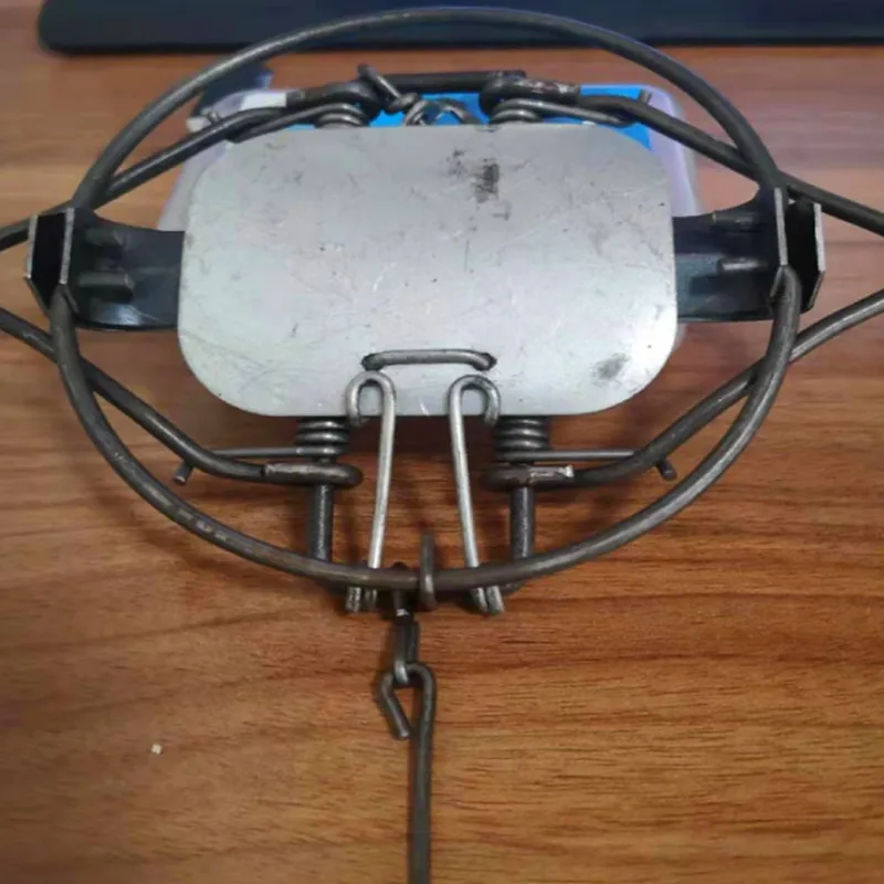 Diameter 110MM 4.3 inch Animal trap Rabbit Vole Fox Coyote Muskrat Fisher Leg Hold Hunting Trap Animal Trap Rodents Trap