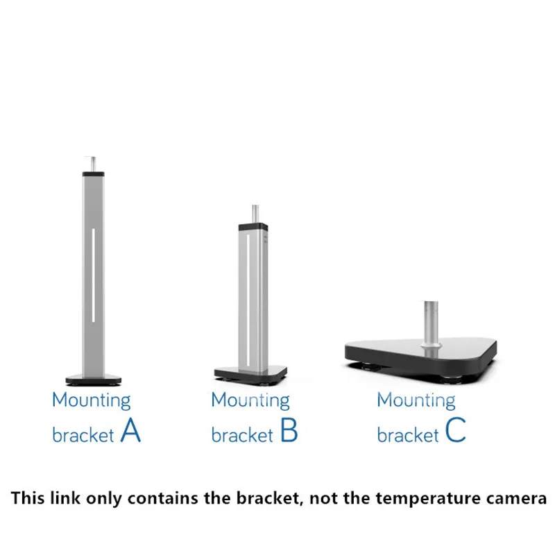 

Face recognition human body temperature Camera Desktop vertical stand Bracket support trestle holder rack tressel spur sting