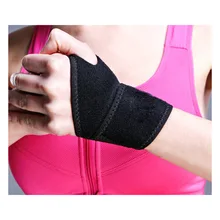 Топ класс ОК ткань неопрен обмотка Волан Баскетбол атлетические напульсники поддержка логотип на заказ