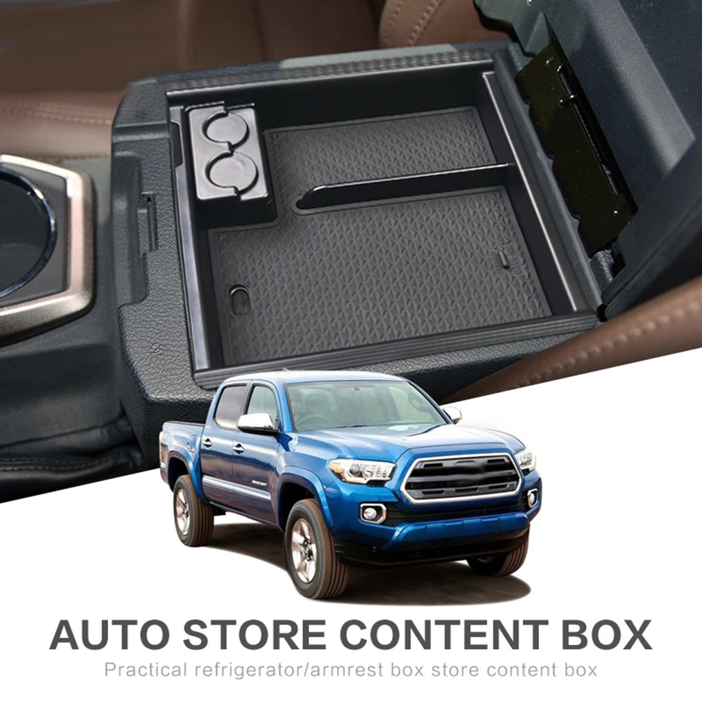 Замена для Марка Toyota Tacoma- центральная консоль телефон монета хранения пространства управление подлокотник коробка Органайзер лоток