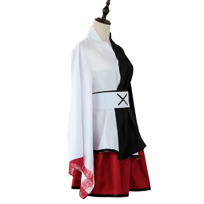 Monokuma Cosplay Wig Danganronpa Woman's Cosplay Costume Kuma Jacket Skirt Suit Halloween Girl Anime Costume0 (3)