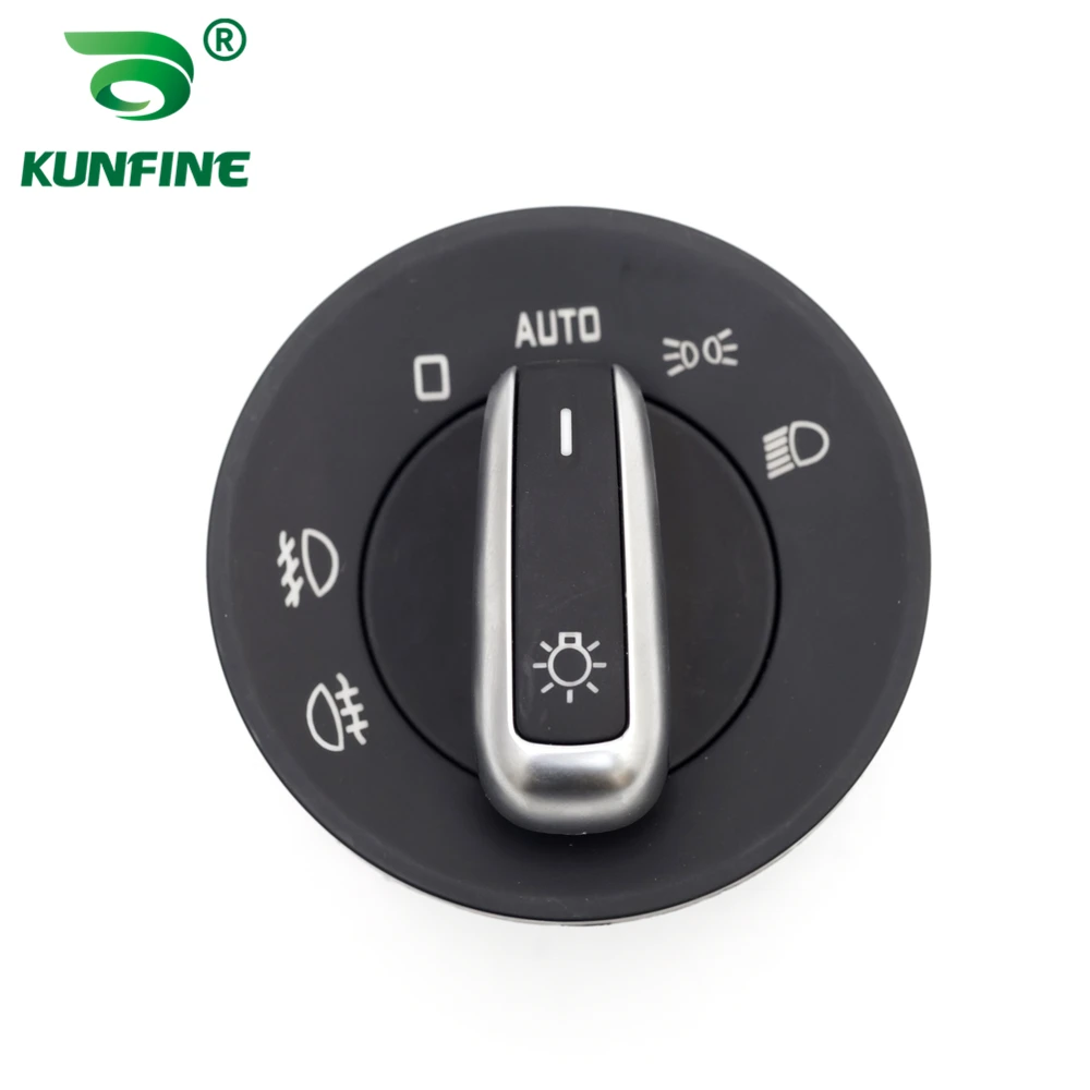 Хромированный переключатель фар датчик автомобильной фары для Skoda OEM № 1Z0 941 431 K