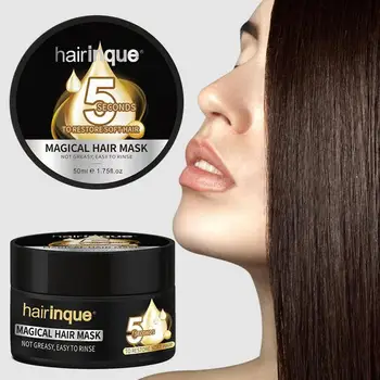 

Hairinque Hair Magical Treatment 5 Segundos Hair Mask Moisturizing Nourishing Hairinque 5 Seconds Repairs Hair Soft Hair Mask