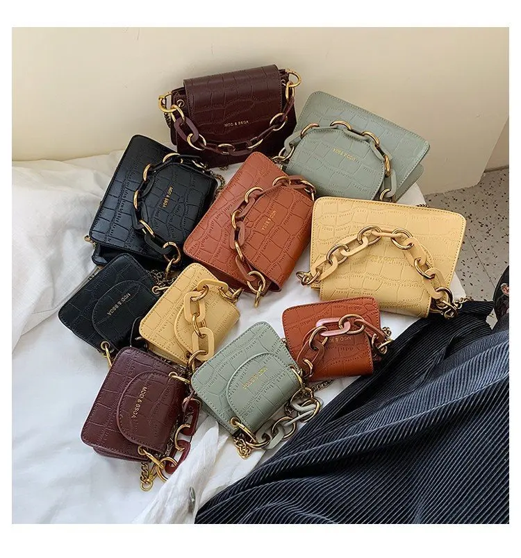 

Fashion Sense of Design Versatile Stone Pattern Bag Fashion High Grade Sense WOMEN'S Bag 2020 New Style