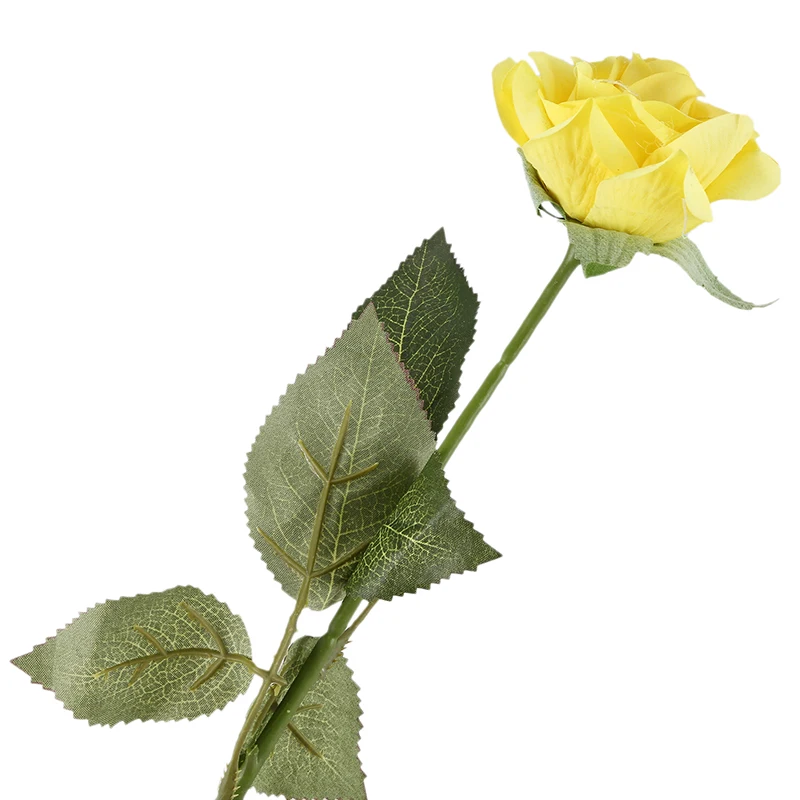 TOP!-10 pcs Latex Real Touch Rose Decor Rose Artificial Flowers Silk Flowers Floral Wedding Bouquet Home Party Design Flowers(Le