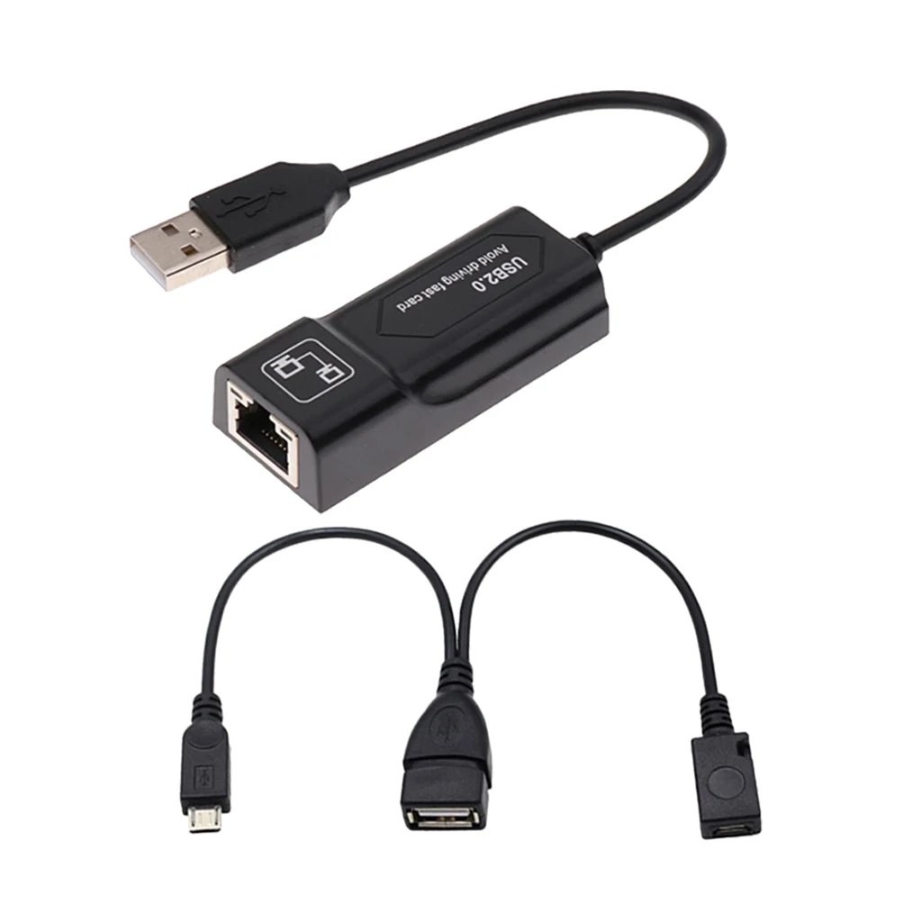 LAN Ethernet Adapter For Fire TV Stick 2nd 3rd Stream Box Hard Wired Fast
