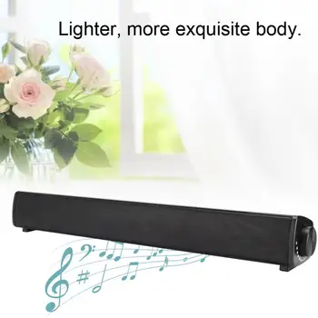 

S11 Home Computer Speaker Desktop Audio Microphone Jack Knob Switch Sound Bar USB 5V full-frequency stereo speaker for laptop