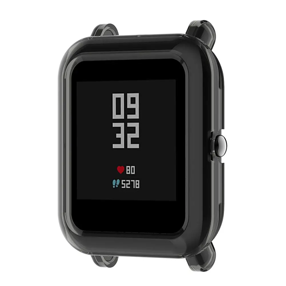 

High Quality TPU Silicone Protector Case Cover Protective Shell For Xiaomi Huami Amazfit Bip Lite Younth Smart Watch