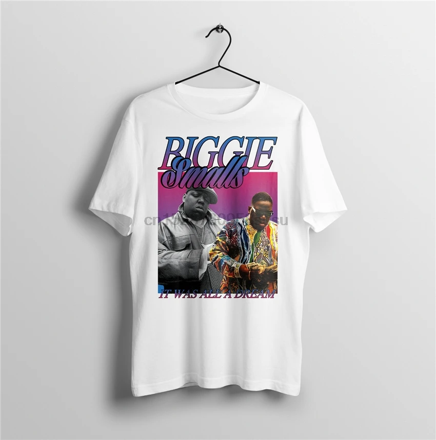 Biggie Small Notorious Big 90S - Vintage Homage Mens Unisex T-Shirt S-2Xl Brand Clothing Tee Shirt |