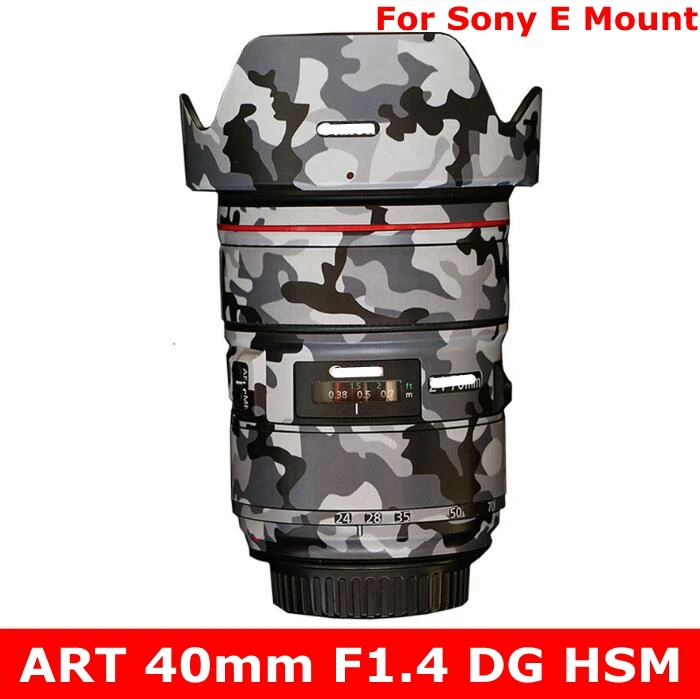 40 1 4 искусство для Sony E Mount Camera наклейка на рассеиватель Защитная пленка кожи набор