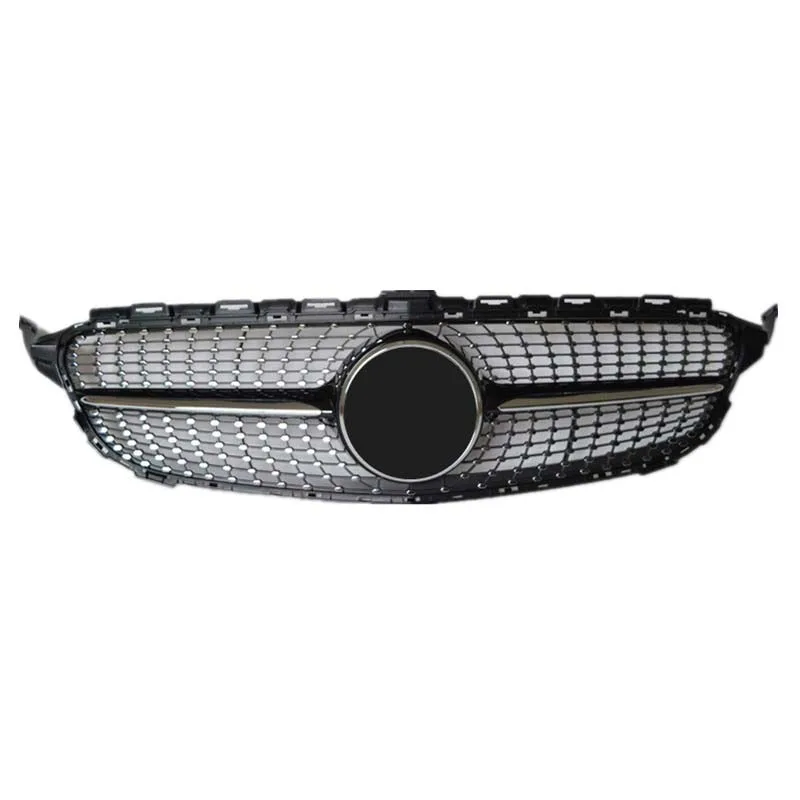 

C CLASS180 C CLASS260 Mesh grilles 2015-2018 For C CLASS W205 Front Mesh Grille Grills Center grill Auto Mesh