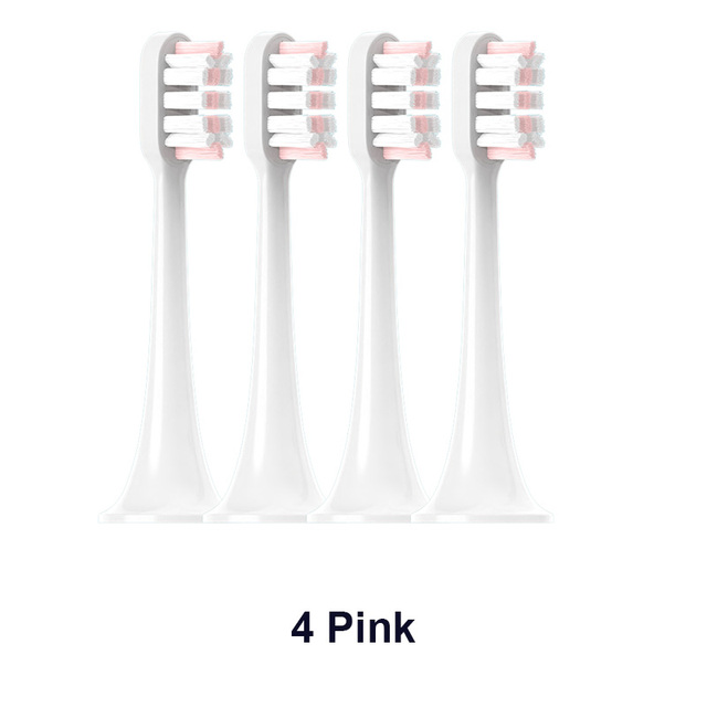 Brush Heads For xiaomi Mijia T300/T500/T700 Sonic Electric Toothbrush Soft Bristle  Nozzles with Caps Sealed Package