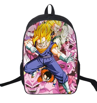 

16 Inch Dragon Ball Z Sun Goku Backpack For Teenagers Boys Girls School Bags Women Men Travel Bag Children School Backpacks