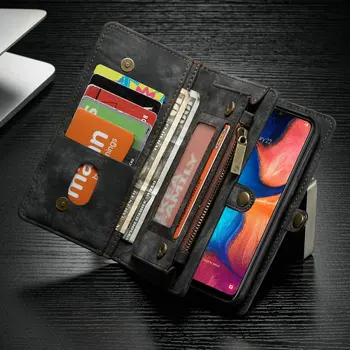

Multi-Function Original Case For Samsung Galaxy A20e 2 in 1 Detachable TPU Wallet Case For Samsung A20e Flip Cover Cases