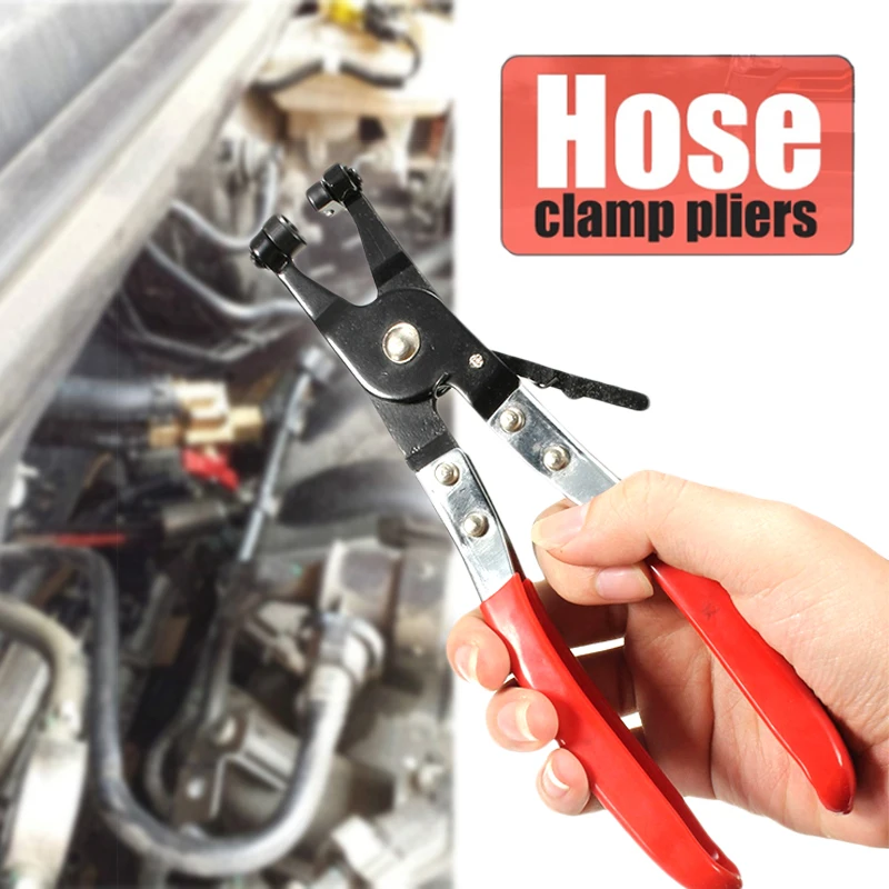 

Red Black Manganese Steel Car Care Tools Multi Function Pipe Clamp Snap Clamp Sturdy Tool AUTO MECHANIC Pipe Wrench Nippers