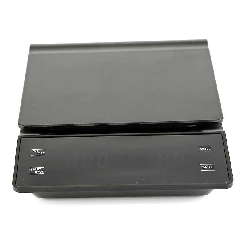 3kg/0.1g 5kg/0.1g Digital Coffee Scale With Backlight With Timer High Precision LCD Electronic Scales Weighing Tools afbeelding