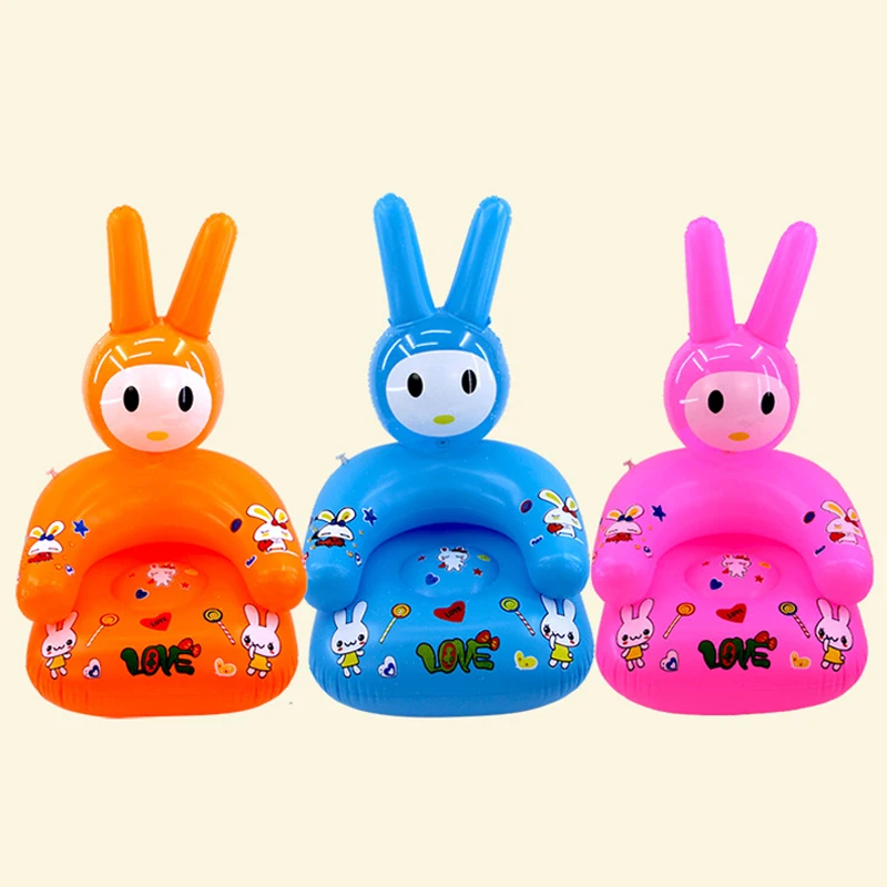 Medoboo Baby Kid Inflatable Sofa Folding Cartoon PVC Baby Learning to Sit Sofas Portable Children Bathroom Sofa Chair Seat *