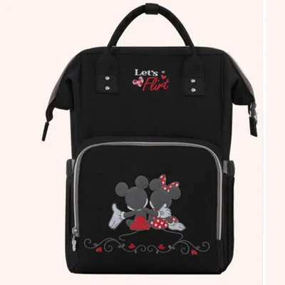 Disney пеленка сумка Детская сумка мультфильм Мумия Материнство подгузник сумка брендовая Водонепроницаемая Путешествия Рюкзак Дизайнер уход сумка - Цвет: B114