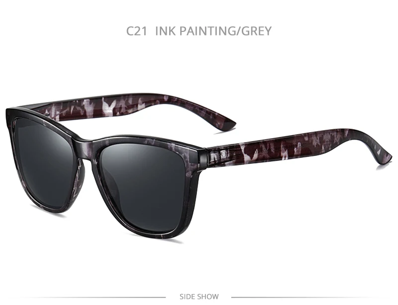 Fyrkantiga solglasögon för herr och dam polariserade_voghion.com