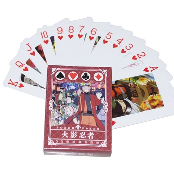 

1PCS Anime Danganronpa NARUTO FAIRY TAIL Cosplay Poker Playing Cards Poker Cards Props Boy Girl Gift