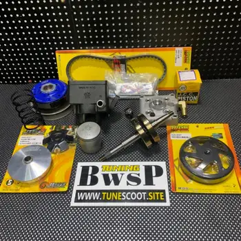 

Big bore kit for DIO50 AF18 AF24 AF25 AF26 AF27 AF28 tuning cylinder 54mm l/c JISO crankshaft +6mm clutch variator BWSP