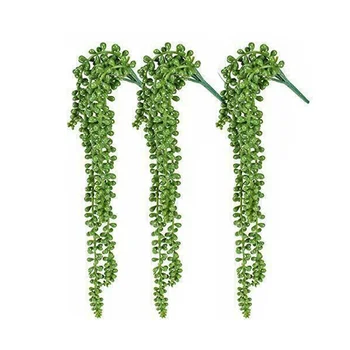 

3 Pcs/Set 76cm Plastic Simulation Flowers Fake Plants Artificial Hanging Vine Family Wedding Party Decoration Home Decor