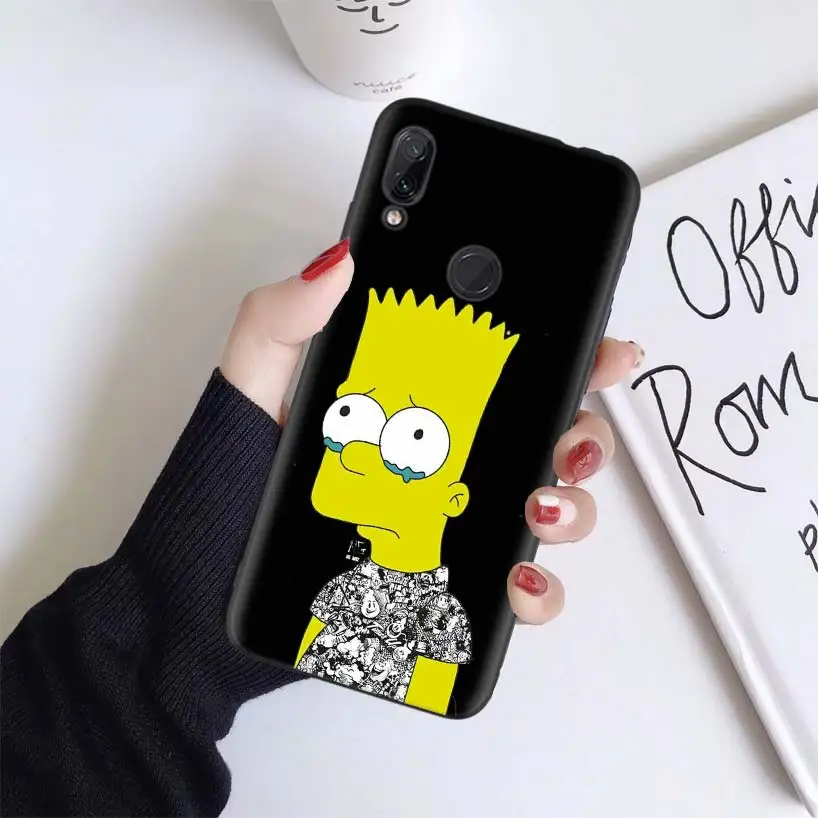 Чехол Homer J. Simpson для Xiao mi Red mi Note 7 8 K20 7S 7A 6 6A Pro S2 5 mi Play 9T CC9 E A1 A2 Lite F1 мягкий чехол для телефона - Цвет: BS254-6