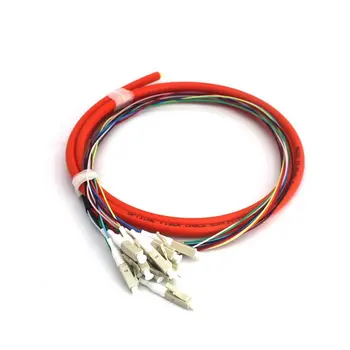

LC/UPC 12-core Multimode Jumper 1.5m Optic Cable Jumper Optical Patch Cord Fiber Jumper Durable Cable