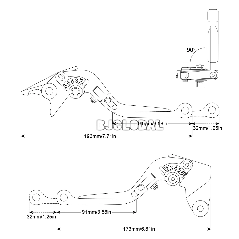 CNC складные тормозные рычаги сцепления для YAMAHA N-MAX N MAX NMAX 125 150 155 NMAX155 NMAX150 рычаг ручки